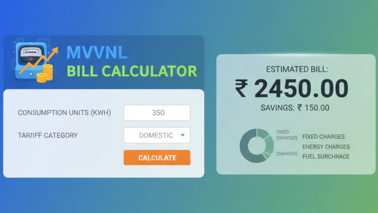 MVVNL Bill Calculator