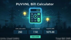 PUVVNL Bill Calculator
