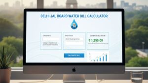 Delhi Jal Board Water Bill Calculator