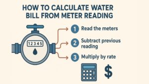 How to Calculate Water Bill from Meter Reading