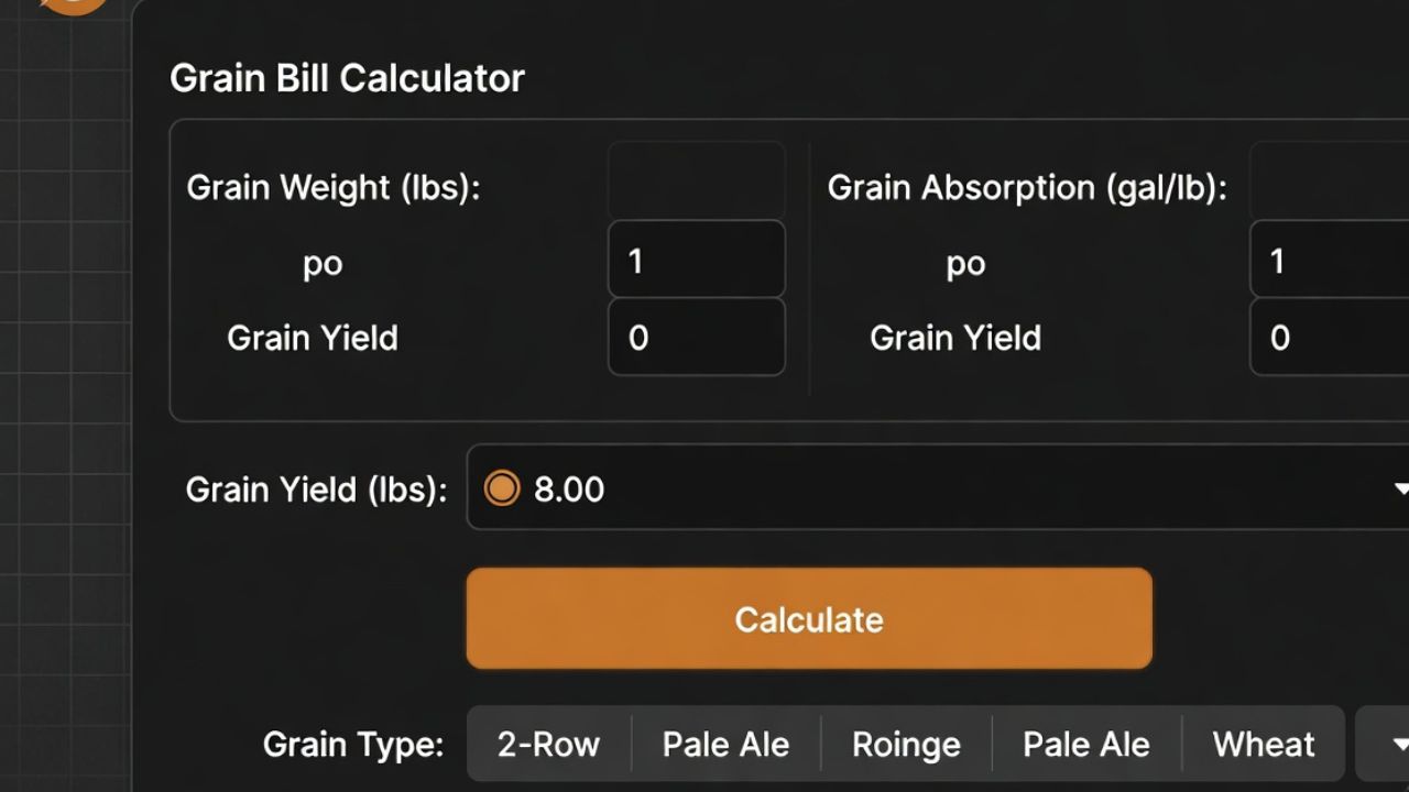 Grain Bill Calculator