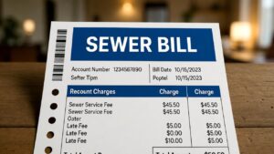 How to Calculate Sewer Bill