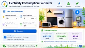 Electricity Consumption Calculator